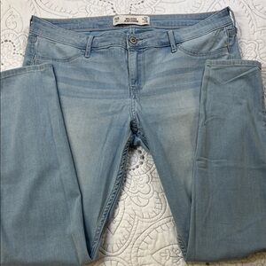 Hollister Light Blue Jean Legging Jegging 15R w32 L29